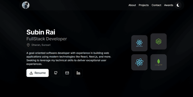 Personal Portfolio